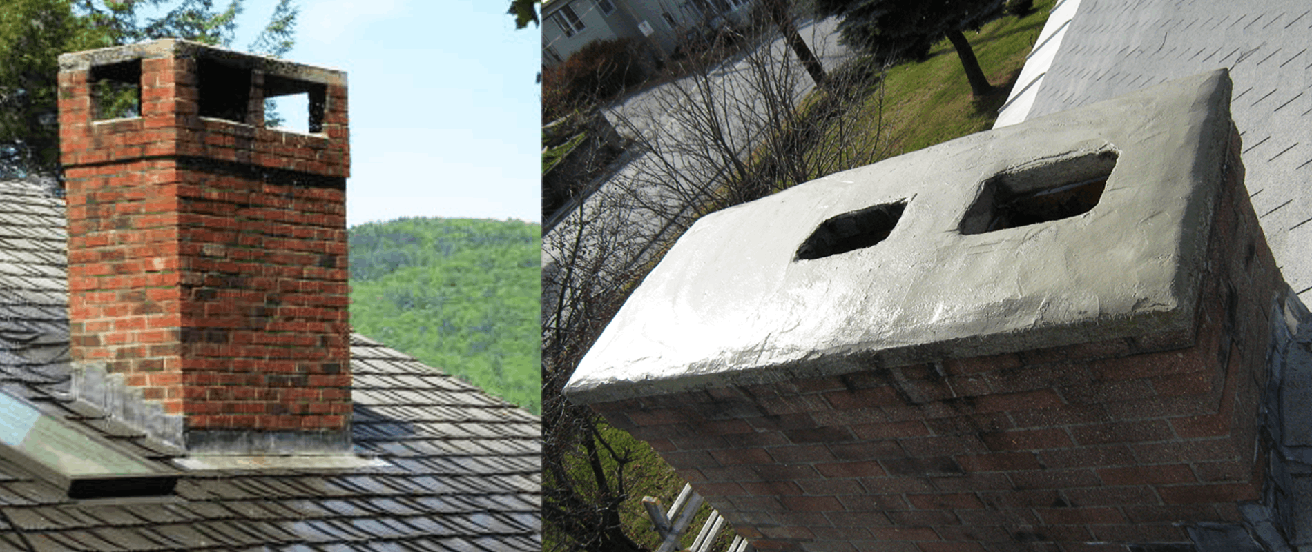 LaVorgna's Construction chimney repair and stone chimney construction