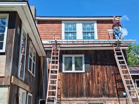 Tando vinyl shakes siding, project photo 2